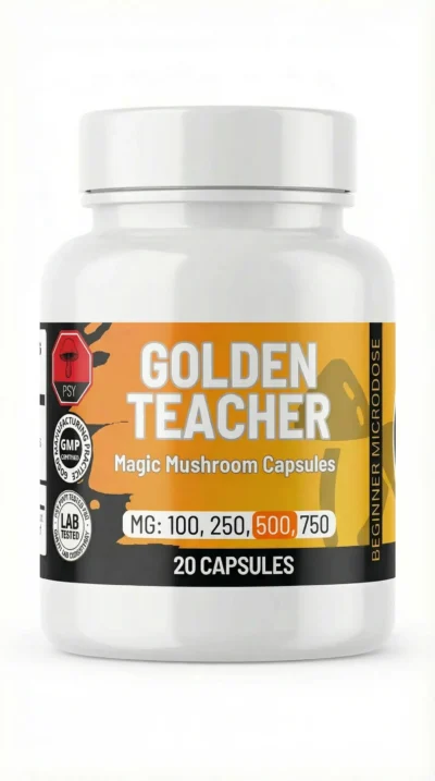 Golden Teacher Capsules 500mg