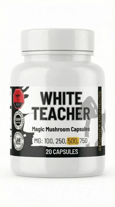 White Teacher Capsules 500mg