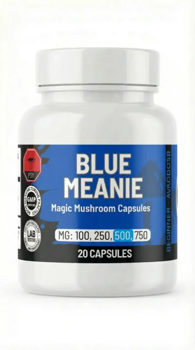 Blue Meanie 500mg Capsules