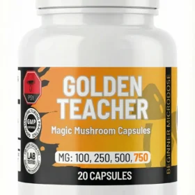 golden teacher capsules 750mg - Magic Mushies