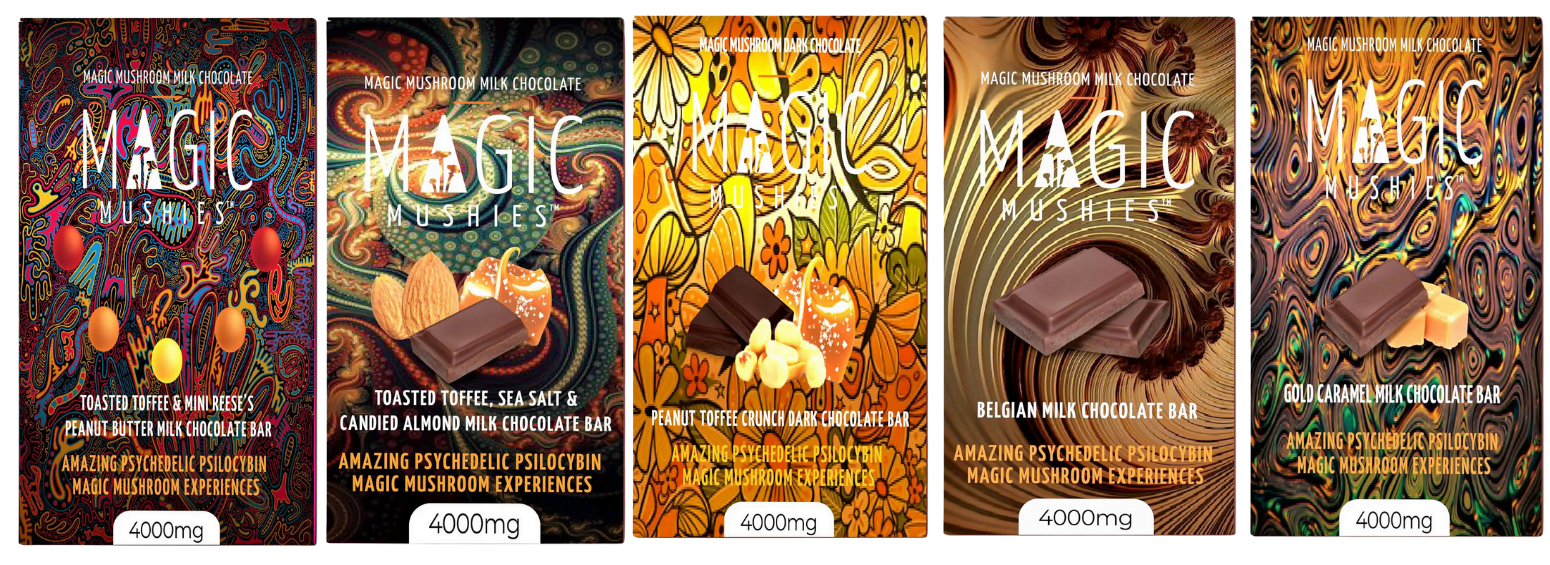 chocolate header - Magic Mushies
