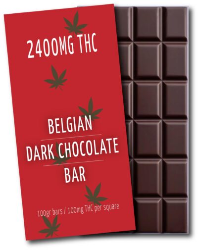 Belgian Dark Chocolate Bar | 2400mg THC
