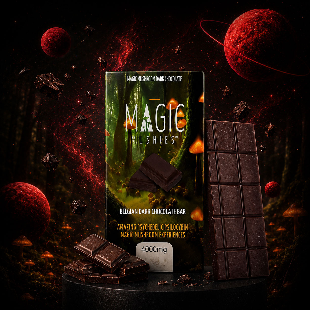 Magic Mushroom Chocolates